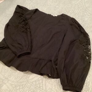 Sam Edelman black blouse